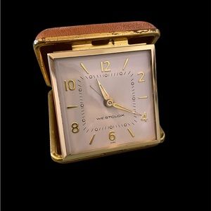 Vintage Westclox Travel Alarm Clock
